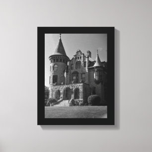 Lienzo Mansión victoriana