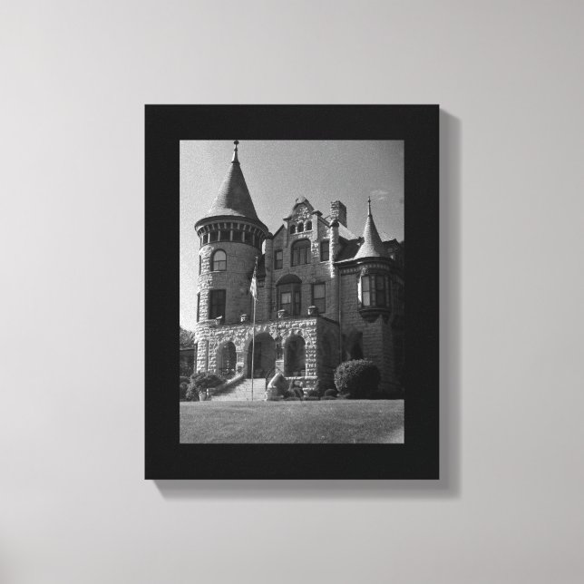 Lienzo Mansión victoriana (Anverso)