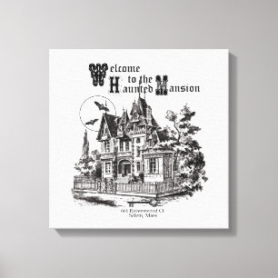Lienzo mansión vintage moderna