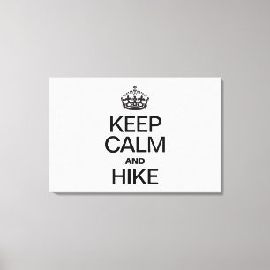 LIENZO MANTENER LA CALMA Y EL SENDERISMO