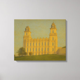 Lienzo Manti Utah Temple Painting™ LDS Wall Art Canvas
