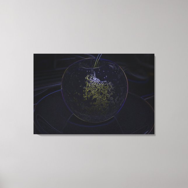 Lienzo manzana dorada (Anverso)