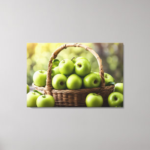 Lienzo Manzanas Granny Smith