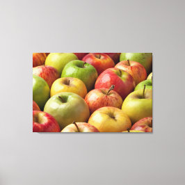 Lienzo Manzanas - Maduras y Coloridas