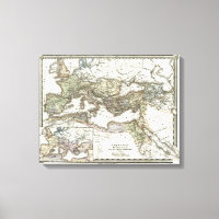 Mapa antiguo del Imperio Romano