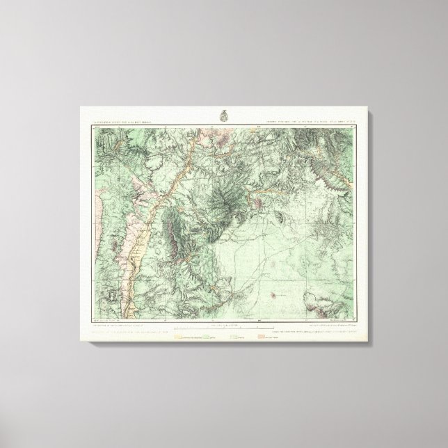 Lienzo Mapa de Clasificación de Tierras del Nuevo México  (Anverso)