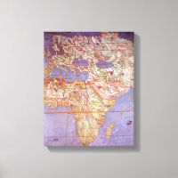 Mapa de Europa y África