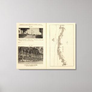 Lienzo Mapa de índice New York City