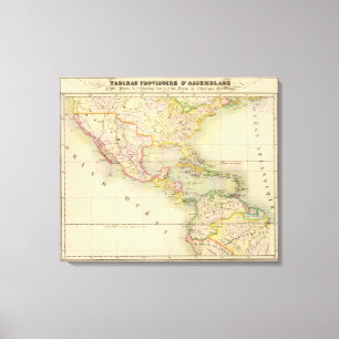 Lienzo Mapa de la Asamblea de América