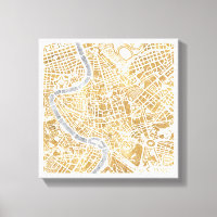 Mapa De La Ciudad Dorada De Roma
