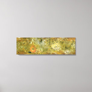 Lienzo Mapa de la luna Lo de Júpiter