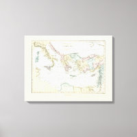 Mapa de los viajes misioneros del apóstol Paul