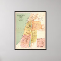 Mapa de Palestina en Tiempo de Cristo (a 70 A.D.)