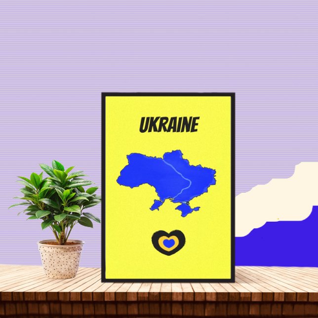 Lienzo Mapa de Ucrania (Subido por el creador)
