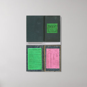 Lienzo Mapa del condado de Railroadand de Colton, Estados