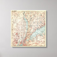 Mapa del condado de Westchester, Nueva York