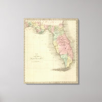 Mapa del estado de Florida