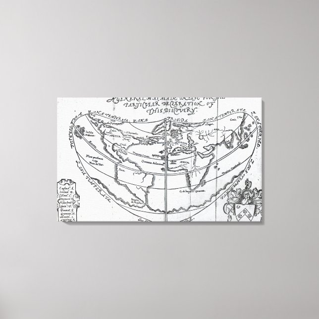 Lienzo Mapa general (Anverso)
