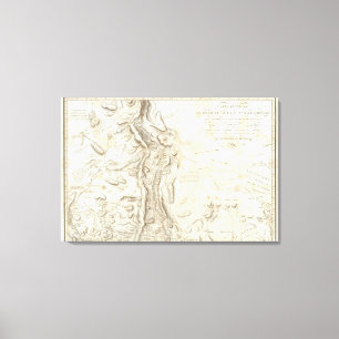 Lienzo Mapa general del Reino de Nueva España