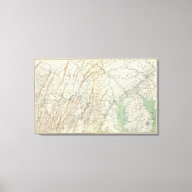Lienzo Mapa general I (Anverso)