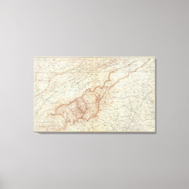 Lienzo Mapa general VII (Anverso)