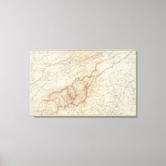 Lienzo Mapa general VII