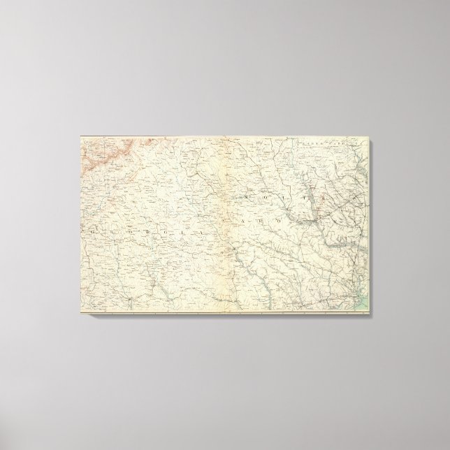 Lienzo Mapa general VIII (Anverso)
