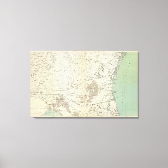 Lienzo Mapa general X (Anverso)