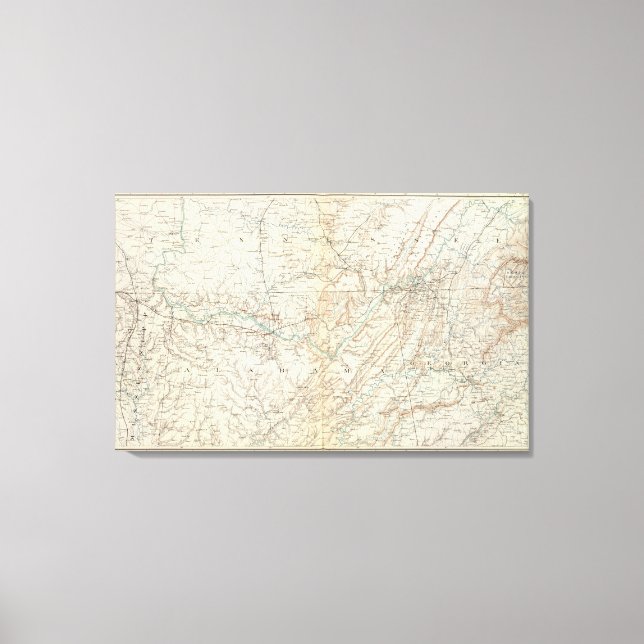 Lienzo Mapa general XIV (Anverso)
