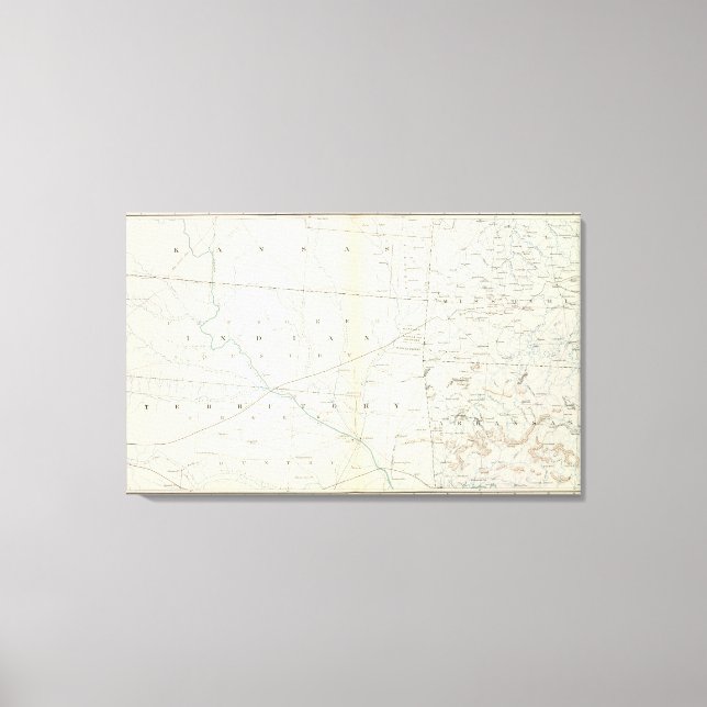 Lienzo Mapa general XXV (Anverso)