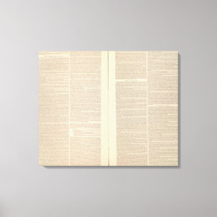 Lienzo Mapa geológico del Norteamérica