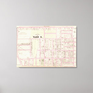 Lienzo Mapa huérfano católico del atlas del asilo de