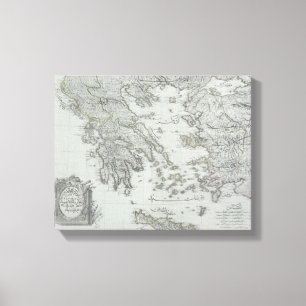 Lienzo Mapa náutico