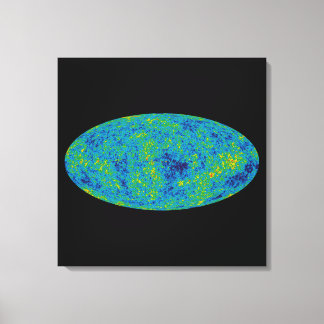 Lienzo Mapa universal de sonda de anisotropía de microond