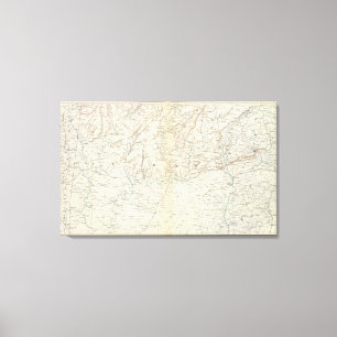 Lienzo Mapa XIII de la GEN