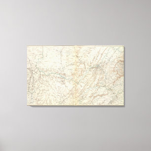 Lienzo Mapa XIV de la GEN