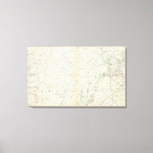 Lienzo Mapa XVIII de la GEN