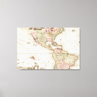 Mapas de Norteamérica y Sudamérica (1680-1742)