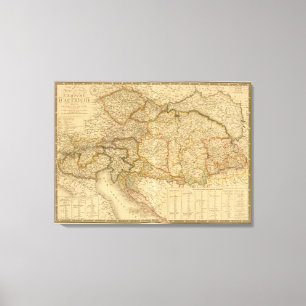 Lienzo Mapas del imperio