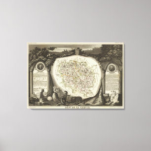Lienzo Mapas huecos