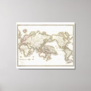 Lienzo Mappemonde - mapa del globo