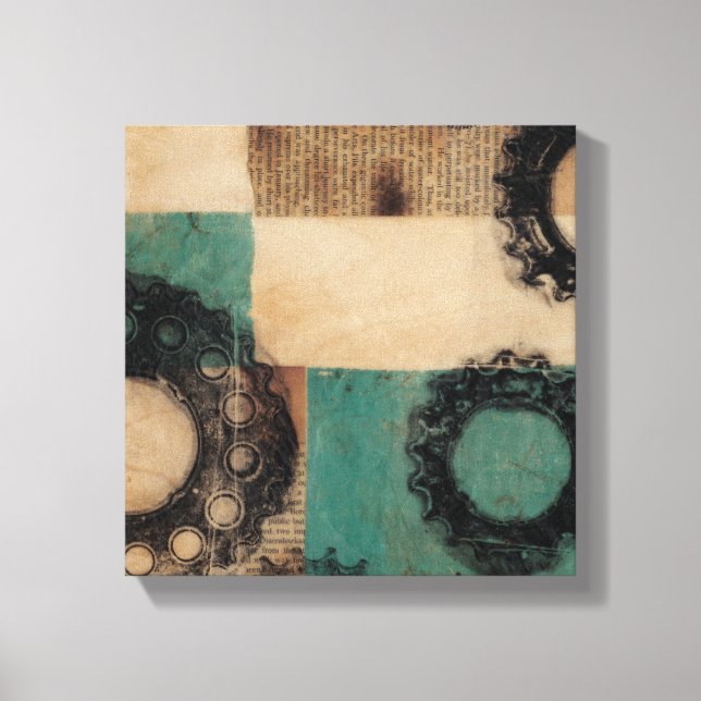 Lienzo Maquinaria II (Anverso)