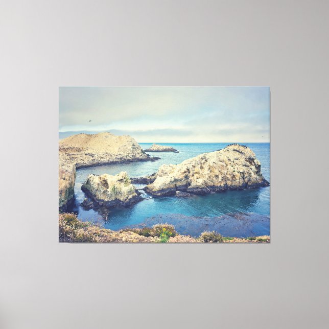 Lienzo Mar Azul (Anverso)