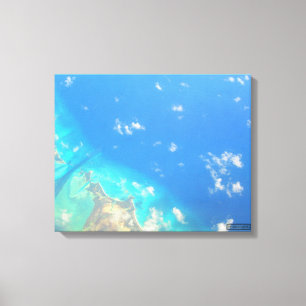 Lienzo MAR CARRIBEANO #3 EN CANVAS 20 "x 16"