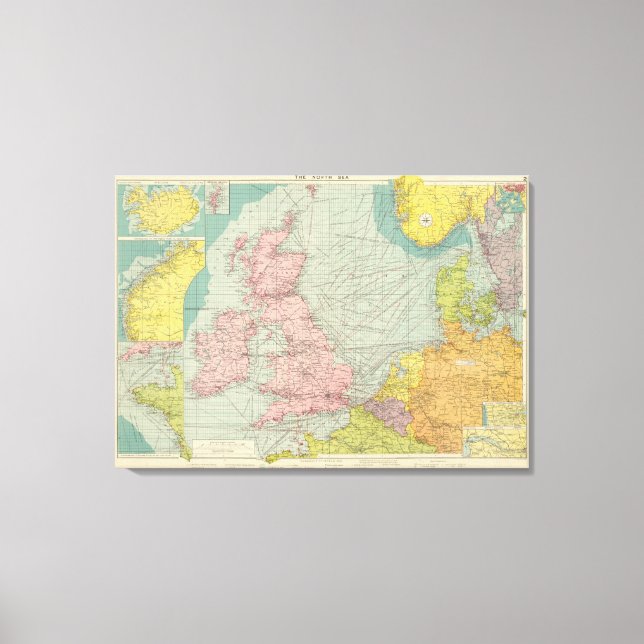 Lienzo Mar del Norte (Anverso)