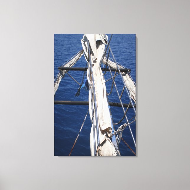 Lienzo Mar Mediterráneo (Anverso)