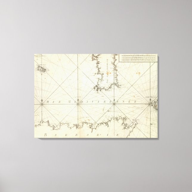 Lienzo Mar Mediterráneo 4 (Anverso)