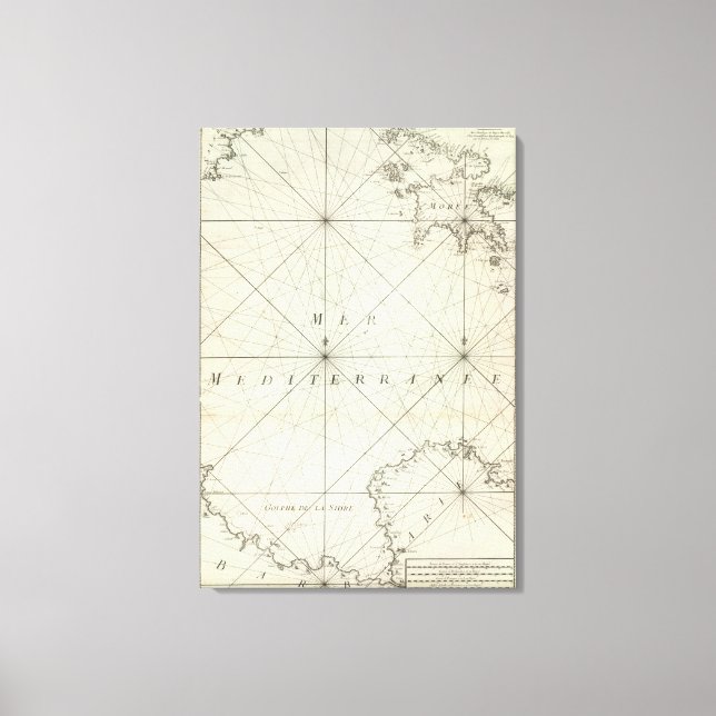 Lienzo Mar Mediterráneo 5 (Anverso)