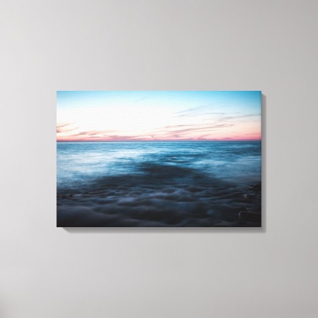 Lienzo Mar nocturno (Anverso)