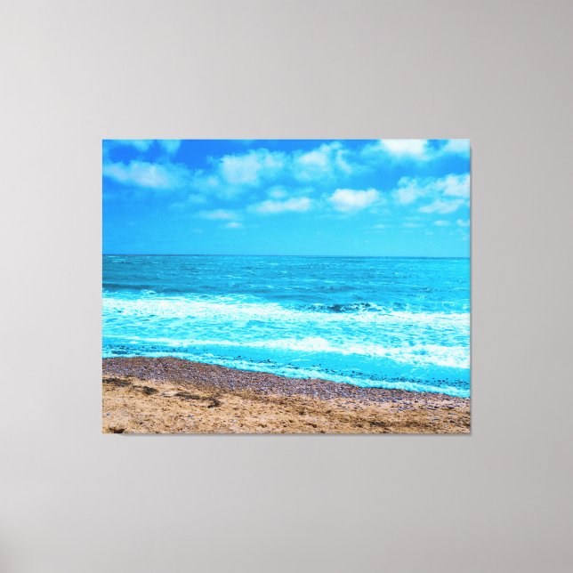 Lienzo Mar y arena (Anverso)